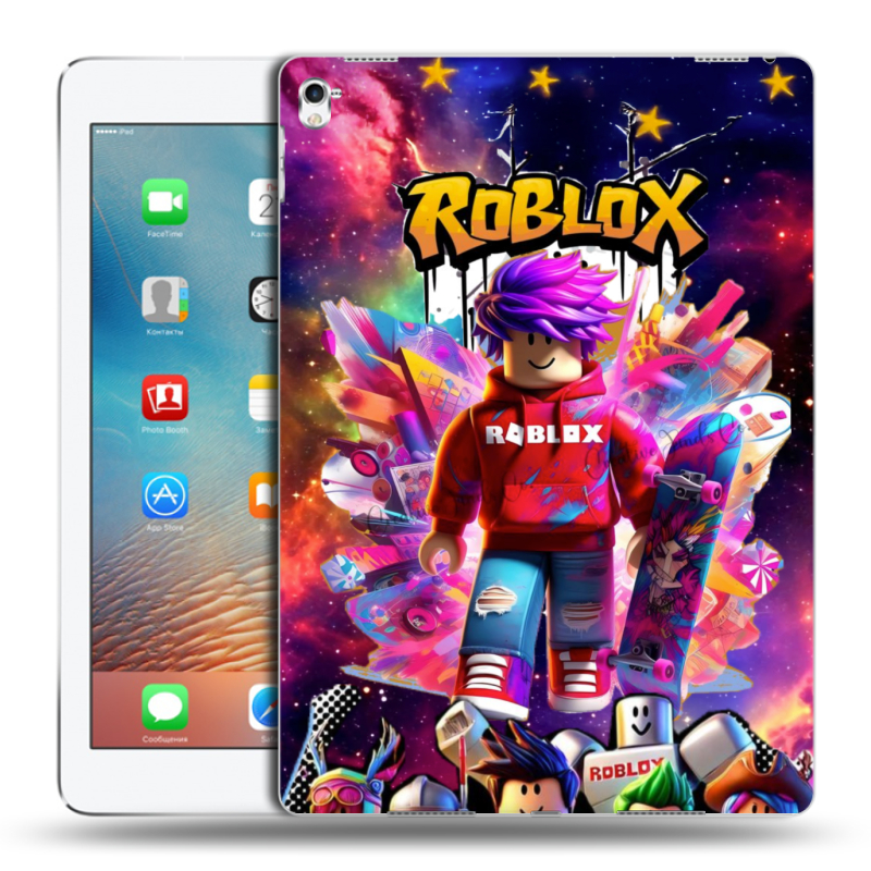 Пластиковый чехол на Ipad Pro 9.7 с принтом Roblox Роблокс Пластиковый чехол на Ipad Pro 9.7 с принтом Roblox Роблокс