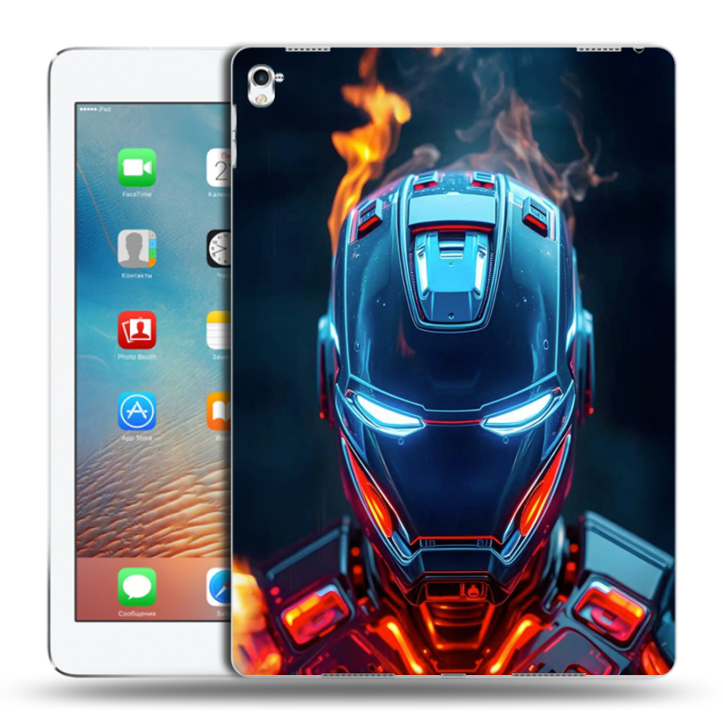 Силиконовый чехол на Ipad Pro 9.7 с принтом IronMan Железный человек Силиконовый чехол на Ipad Pro 9.7 с принтом IronMan Железный человек