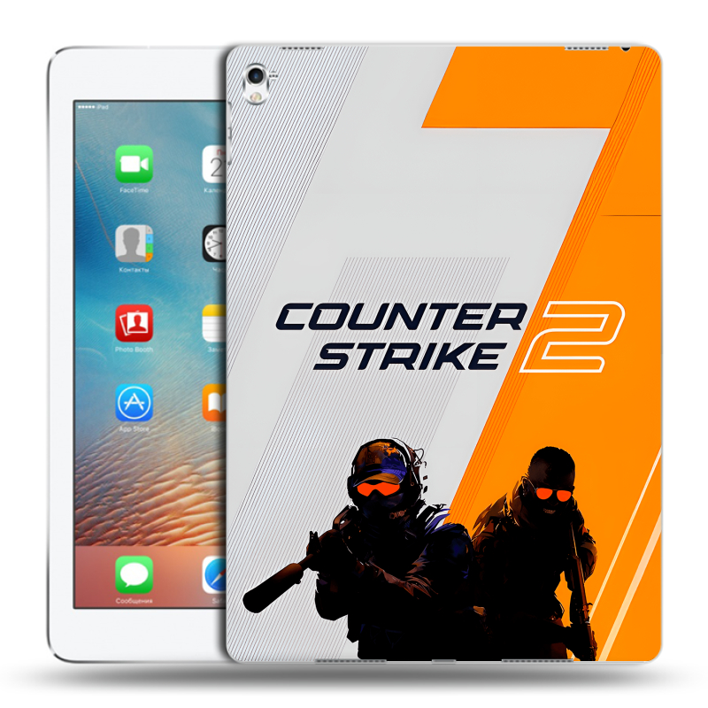 Пластиковый чехол на Ipad Pro 9.7 с принтом Counter Strike Пластиковый чехол на Ipad Pro 9.7 с принтом Counter Strike