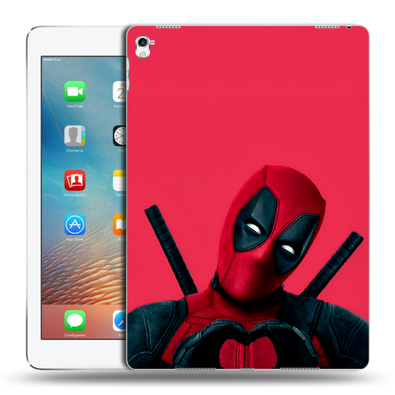 Пластиковый чехол на планшета Ipad Pro 9.7 с принтом Дедпул Deadpool Пластиковый чехол на планшета Ipad Pro 9.7 с принтом Дедпул Deadpool
