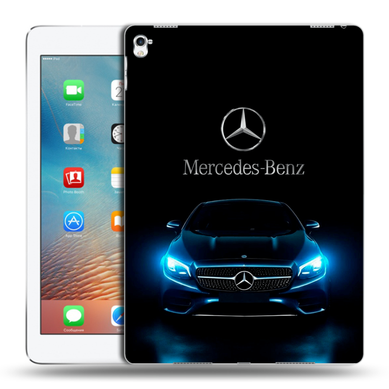 Пластиковый чехол на Ipad Pro 9.7 с принтом Mercedes Мерседес Пластиковый чехол на Ipad Pro 9.7 с принтом Mercedes Мерседес
