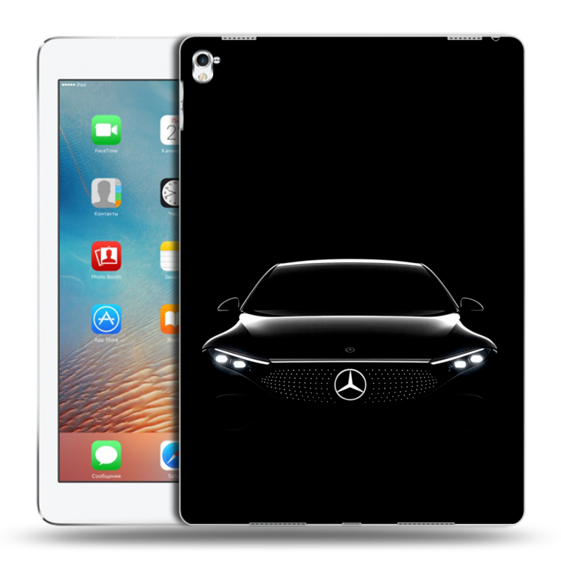 Пластиковый чехол на Ipad Pro 9.7 с принтом Mercedes Мерседес Пластиковый чехол на Ipad Pro 9.7 с принтом Mercedes Мерседес