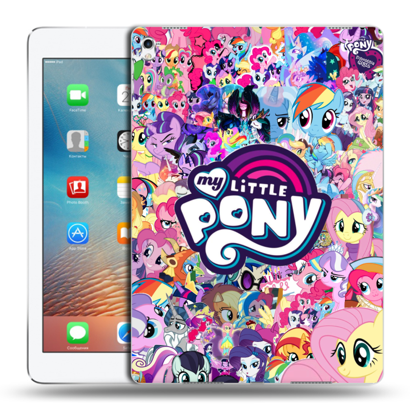 Силиконовый чехол на Ipad Pro 9.7 с принтом My little pony Дружба чудо Силиконовый чехол на Ipad Pro 9.7 с принтом My little pony Дружба чудо