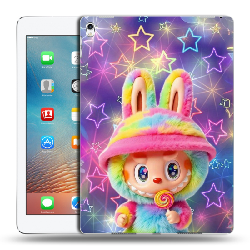 Силиконовый чехол на Ipad Pro 9.7 с принтом Labubu Лабубу Силиконовый чехол на Ipad Pro 9.7 с принтом Labubu Лабубу