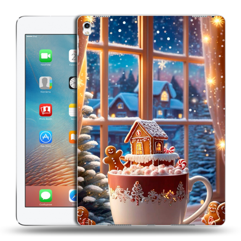 Пластиковый чехол на Ipad Pro 9.7 с принтом Новый год Пластиковый чехол на Ipad Pro 9.7 с принтом Новый год