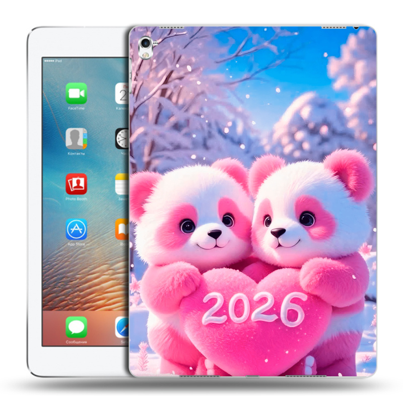 Пластиковый чехол на Ipad Pro 9.7 с принтом Новый год Пластиковый чехол на Ipad Pro 9.7 с принтом Новый год