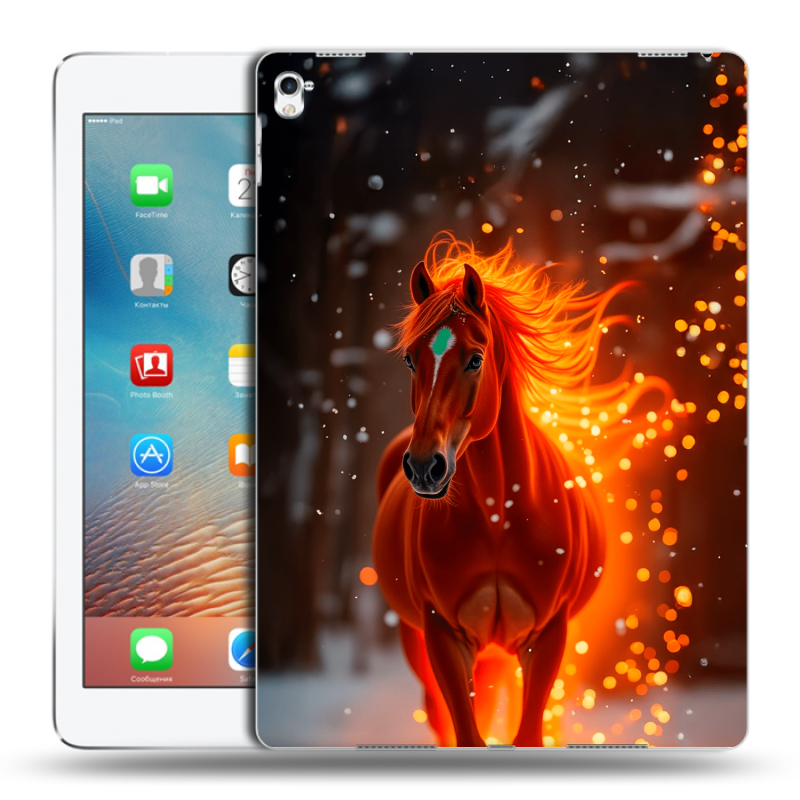 Пластиковый чехол на Ipad Pro 9.7 с принтом Новый год Пластиковый чехол на Ipad Pro 9.7 с принтом Новый год