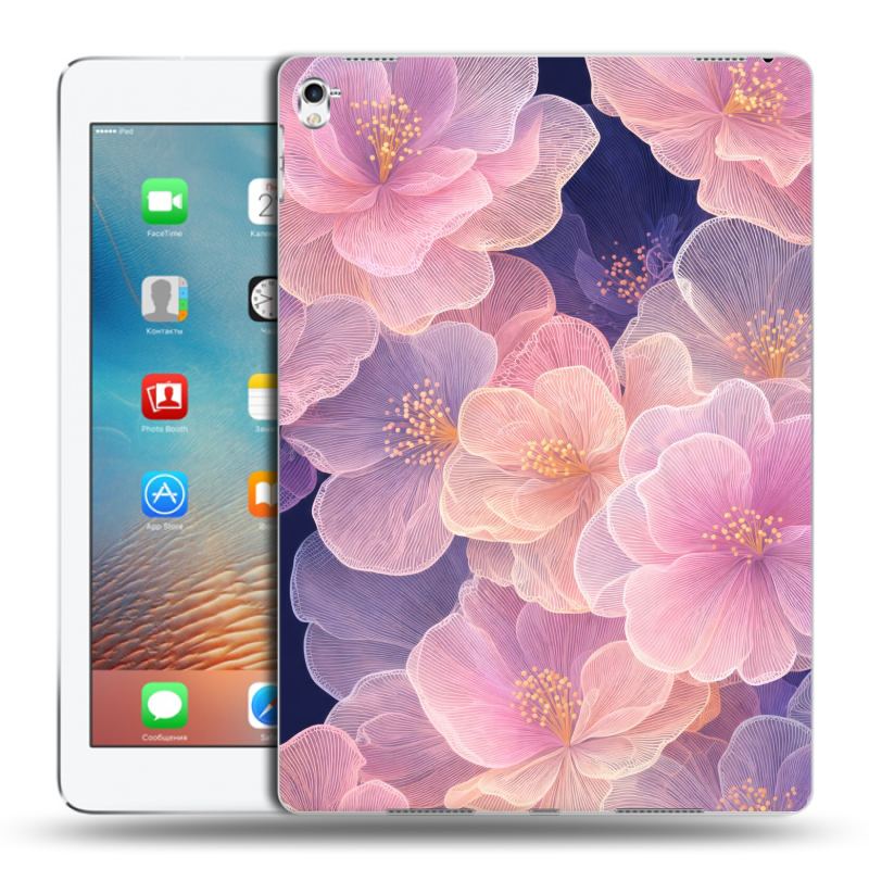 Пластиковый чехол на Ipad Pro 9.7 с принтом женский Пластиковый чехол на Ipad Pro 9.7 с принтом женский