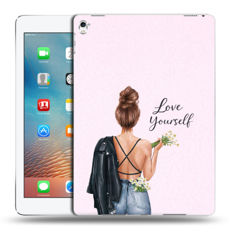 Силиконовый чехол на Ipad Pro 9.7 с принтом женский Силиконовый чехол на Ipad Pro 9.7 с принтом женский