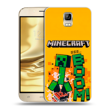 Пластиковый чехол на Umi Rome с принтом Майнкрафт Minecraft