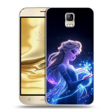 Пластиковый чехол на Umi Rome с принтом Холодное сердце Frozen