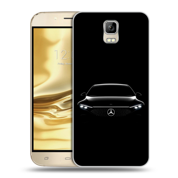 Пластиковый чехол на Umi Rome с принтом Mercedes Мерседес