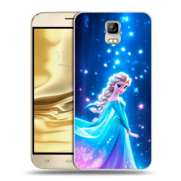 Пластиковый чехол на Umi Rome с принтом Холодное сердце Frozen