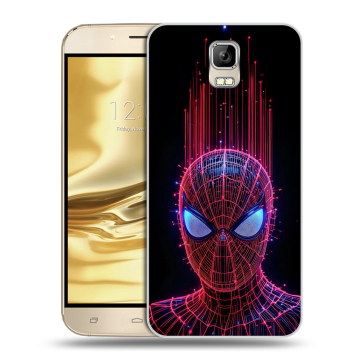 Пластиковый чехол на Umi Rome с принтом Spiderman Человек паук