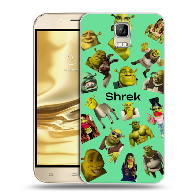 Пластиковый чехол на Umi Rome с принтом Шрек Shrek Пластиковый чехол на Umi Rome с принтом Шрек Shrek