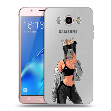 Силиконовый чехол на Samsung Galaxy J5 (2016) с принтом Женские принты