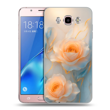 Силиконовый чехол на Samsung Galaxy J5 (2016) с принтом Женский