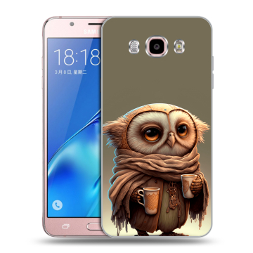 Силиконовый чехол на Samsung Galaxy J5 (2016) с принтом Сова
