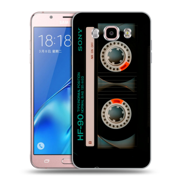 Силиконовый чехол на Samsung Galaxy J5 (2016) с принтом Кассета Силиконовый чехол на Samsung Galaxy J5 (2016) с принтом Кассета
