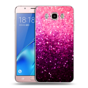 Силиконовый чехол на Samsung Galaxy J5 (2016) с принтом Блестки Силиконовый чехол на Samsung Galaxy J5 (2016) с принтом Блестки