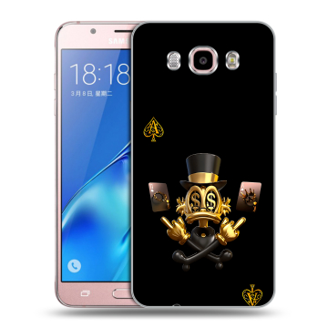 Силиконовый чехол на Samsung Galaxy J5 (2016) с принтом Золотой скрудж макдак Силиконовый чехол на Samsung Galaxy J5 (2016) с принтом Золотой скрудж макдак