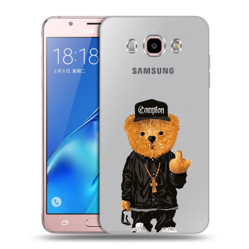 Силиконовый чехол на Samsung Galaxy J5 (2016) с принтом Плюшевый медведь Силиконовый чехол на Samsung Galaxy J5 (2016) с принтом Плюшевый медведь