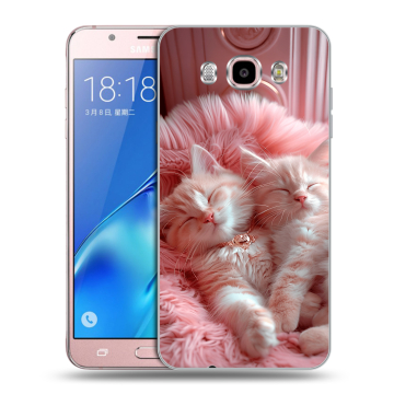 Силиконовый чехол на Samsung Galaxy J5 (2016) с принтом котята котики Силиконовый чехол на Samsung Galaxy J5 (2016) с принтом котята котики