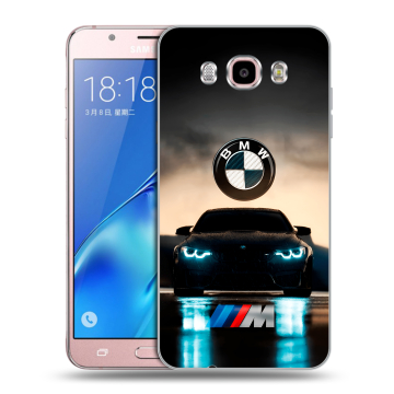Силиконовый чехол на Samsung Galaxy J5 (2016) с принтом БМВ BMW Силиконовый чехол на Samsung Galaxy J5 (2016) с принтом БМВ BMW
