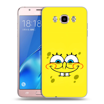 Силиконовый чехол на Samsung Galaxy J5 (2016) с принтом спанчбоб спанч боб Силиконовый чехол на Samsung Galaxy J5 (2016) с принтом спанчбоб спанч боб
