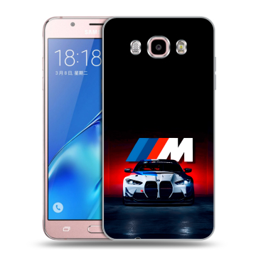 Силиконовый чехол на Samsung Galaxy J5 (2016) с принтом БМВ BMW Силиконовый чехол на Samsung Galaxy J5 (2016) с принтом БМВ BMW