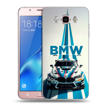 Силиконовый чехол на Samsung Galaxy J5 (2016) с принтом БМВ BMW Силиконовый чехол на Samsung Galaxy J5 (2016) с принтом БМВ BMW