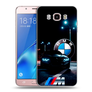 Силиконовый чехол на Samsung Galaxy J5 (2016) с принтом БМВ BMW Силиконовый чехол на Samsung Galaxy J5 (2016) с принтом БМВ BMW