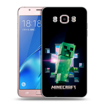 Силиконовый чехол на Samsung Galaxy J5 (2016) с принтом Майнкрафт Minecraft Силиконовый чехол на Samsung Galaxy J5 (2016) с принтом Майнкрафт Minecraft