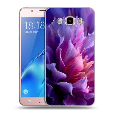 Силиконовый чехол на Samsung Galaxy J5 (2016) с принтом женский цветы Силиконовый чехол на Samsung Galaxy J5 (2016) с принтом женский цветы