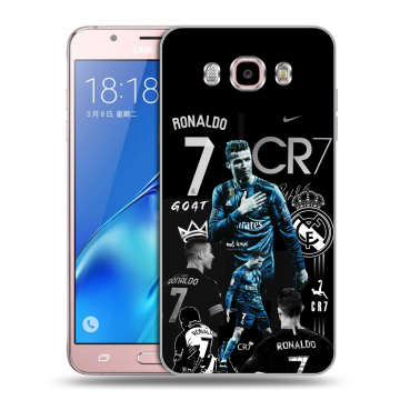 Силиконовый чехол на Samsung Galaxy J5 (2016) с принтом Реал Роналдо Силиконовый чехол на Samsung Galaxy J5 (2016) с принтом Реал Роналдо