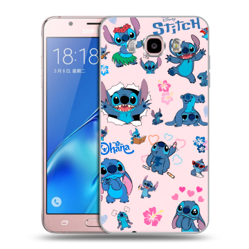Силиконовый чехол на Samsung Galaxy J5 (2016) с принтом Лило и Стич Силиконовый чехол на Samsung Galaxy J5 (2016) с принтом Лило и Стич