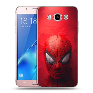 Силиконовый чехол на Samsung Galaxy J5 (2016) с принтом Spiderman Человек паук Силиконовый чехол на Samsung Galaxy J5 (2016) с принтом Spiderman Человек паук