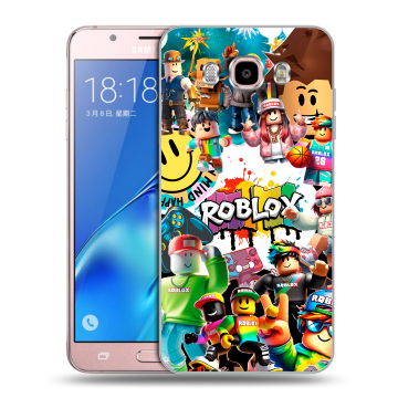 Силиконовый чехол на Samsung Galaxy J5 (2016) с принтом Roblox Роблокс Силиконовый чехол на Samsung Galaxy J5 (2016) с принтом Roblox Роблокс