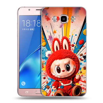 Силиконовый чехол на Samsung Galaxy J5 (2016) с принтом Labubu Лабубу Силиконовый чехол на Samsung Galaxy J5 (2016) с принтом Labubu Лабубу