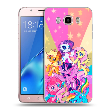 Силиконовый чехол на Samsung Galaxy J5 (2016) с принтом My little pony Дружба чудо Силиконовый чехол на Samsung Galaxy J5 (2016) с принтом My little pony Дружба чудо