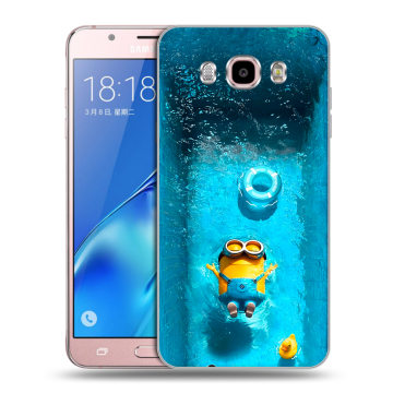 Силиконовый чехол на Samsung Galaxy J5 (2016) с принтом Миньоны Силиконовый чехол на Samsung Galaxy J5 (2016) с принтом Миньоны