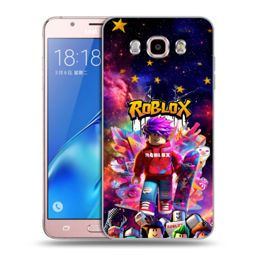 Силиконовый чехол на Samsung Galaxy J5 (2016) с принтом Roblox Роблокс Силиконовый чехол на Samsung Galaxy J5 (2016) с принтом Roblox Роблокс