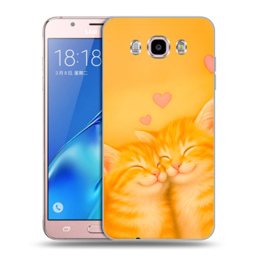 Силиконовый чехол на Samsung Galaxy J5 (2016) с принтом Милые котята Силиконовый чехол на Samsung Galaxy J5 (2016) с принтом Милые котята