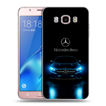 Силиконовый чехол на Samsung Galaxy J5 (2016) с принтом Mercedes Мерседес Силиконовый чехол на Samsung Galaxy J5 (2016) с принтом Mercedes Мерседес