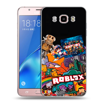 Силиконовый чехол на Samsung Galaxy J5 (2016) с принтом Roblox Роблокс Силиконовый чехол на Samsung Galaxy J5 (2016) с принтом Roblox Роблокс