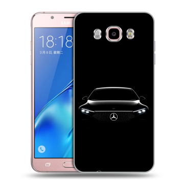 Силиконовый чехол на Samsung Galaxy J5 (2016) с принтом Mercedes Мерседес Силиконовый чехол на Samsung Galaxy J5 (2016) с принтом Mercedes Мерседес