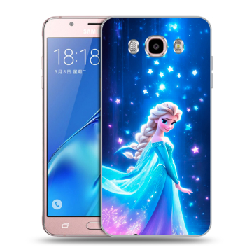 Силиконовый чехол на Samsung Galaxy J5 (2016) с принтом Холодное сердце Frozen Силиконовый чехол на Samsung Galaxy J5 (2016) с принтом Холодное сердце Frozen