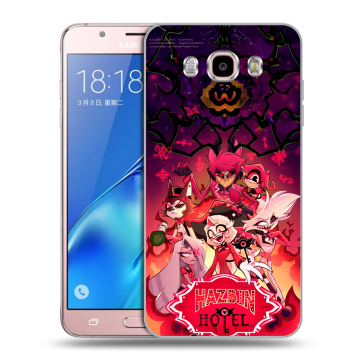 Силиконовый чехол на Samsung Galaxy J5 (2016) с принтом Hazbin Hotel Отель Хазбин Силиконовый чехол на Samsung Galaxy J5 (2016) с принтом Hazbin Hotel Отель Хазбин