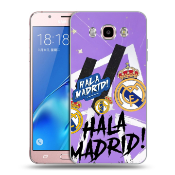 Силиконовый чехол на Samsung Galaxy J5 (2016) с принтом Real Madrid Реал Мадрид Силиконовый чехол на Samsung Galaxy J5 (2016) с принтом Real Madrid Реал Мадрид