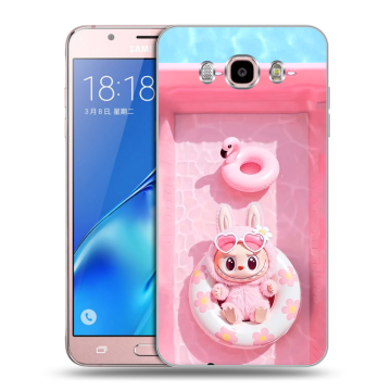 Силиконовый чехол на Samsung Galaxy J5 (2016) с принтом Labubu Лабубу Силиконовый чехол на Samsung Galaxy J5 (2016) с принтом Labubu Лабубу